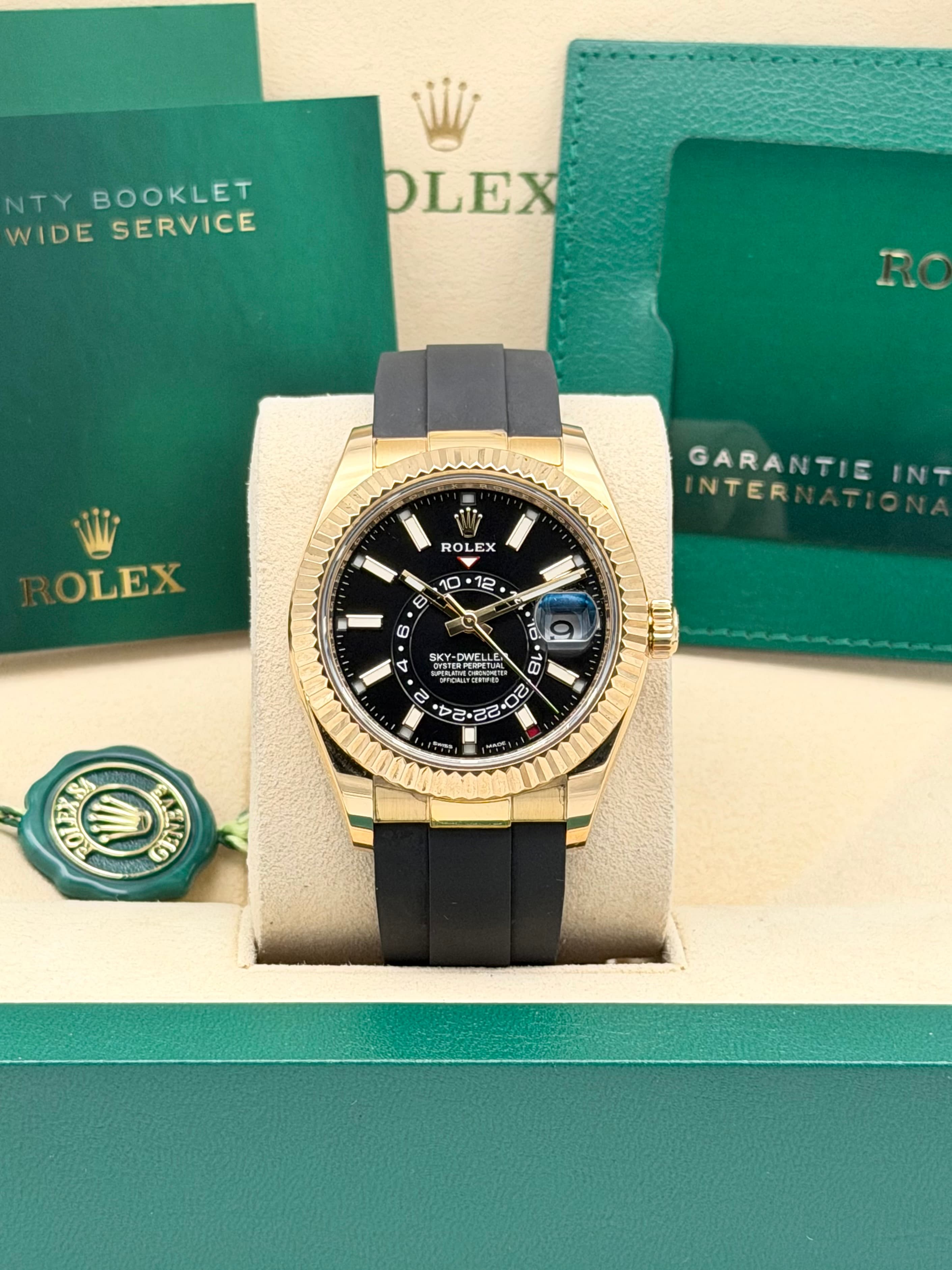 Rolex Sky Dweller Yellow Gold - Consign